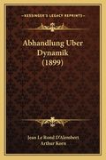 Abhandlung Uber Dynamik (1899) (en Alemán)