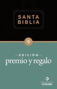 Biblia premio y regalo NTV, Edición económica (Vinipiel, Negro, Letra Roja)