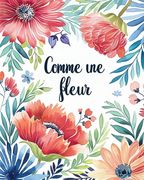 Comme une fleur - Livre de coloriage pour adultes avec des métaphores inspirantes: Dessins floraux pour adultes pour la réduction du stress et détente (en Francés)