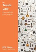 Trusts law (Palgrave law Masters) (en Inglés)