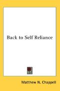 back to self reliance (en Inglés)