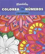 Mandalas. Colorea con Numeros con Purpurina (in Spanish)