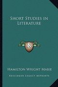 short studies in literature (en Inglés)