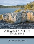 a jewish state in palestine (en Inglés)