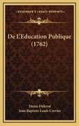 De L'Education Publique (1762) (en Francés)