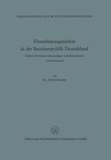 Dienstleistungsmärkte in Der Bundesrepublik Deutschland: Sichere Domänen Selbständiger Mittelständischer Unternehmen? (en Alemán)