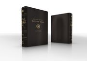 RVR, Biblia de estudio Matthew Henry y legado cristiano, Leathersoft, Negro, Interior a dos colores, con Indice, Comfort Print