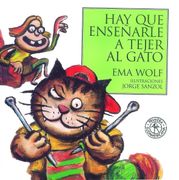 Hay que enseñarle a tejer al gato