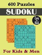 600 Puzzles Sudoku Easy to Hard: Puzzles Book for Kids & Men (en Inglés)