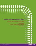 Exploring Microsoft Office Excel 2010 Introductory. Pearson New International Edition