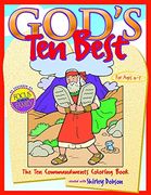 God's ten Best: The ten Commandments Coloring Book (Coloring Books) (en Inglés)