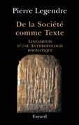 De la Société Comme Texte (en Francés)