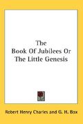 the book of jubilees or the little genesis (en Inglés)