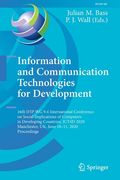 Information and Communication Technologies for Development: 16th Ifip Wg 9.4 International Conference on Social Implications of Computers in Developin