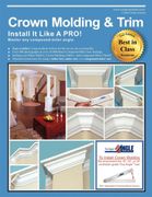 crown molding & trim: install it like a pro! (en Inglés)