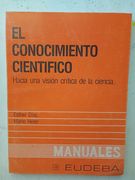 El conocimiento cientifico (in Spanish)