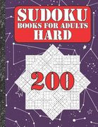 Sudoku books for adults hard: 200 Sudokus from hard with solutions for adults Gifts Sudoku hard book Galaxy Sky Lover adults, kids (en Inglés)
