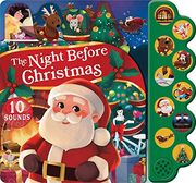 The Night Before Christmas 10-Button Sound Book (10-Button Sound Books) 
