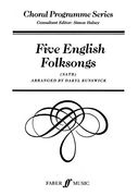 Five English Folksongs: (Satb) (Choral Programme Series)
