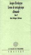 Leçons de Métaphysique Allemande t02 (en Francés)