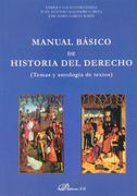 Manual Básico de Historia del Derecho