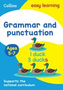 Collins Easy Learning Age 5-7 -- Grammar and Punctuation Ages 5-7: New Edition (en Anglais)