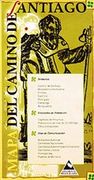 Mapa del Camino de Santiago (Cartografía) (en Gallego)