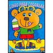 libro para colorear oso -con ojos saltarines