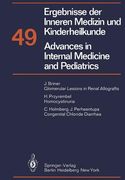 ergebnisse der inneren medizin und kinderheilkunde / advances in internal medicine and pediatrics: neue folge (en Inglés)