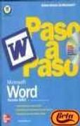 Microsoft word V.2002 paso a paso (+CD-rom)