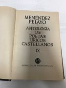 Antología de poetas líricos castellanos IX