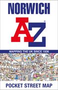 Norwich A-Z Pocket Street Map (en Inglés)
