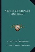 a book of strange sins (1893)