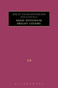 Hugo, Pasternak, Brecht, Césaire: Great Shakespeareans: Volume XIV (en Inglés)