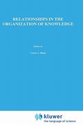 relationships in the organization of knowledge (en Inglés)