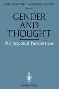 gender and thought: psychological perspectives: psychological perspectives (en Inglés)