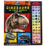 Jurassic World: Dinosaurs in Your World: A Field Guide (Play-A-Sound) (en Inglés)