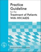 american psychiatric association practice guideline for the treatment of patients with hiv/aids