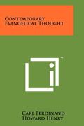 contemporary evangelical thought (en Inglés)