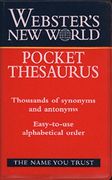 Websters N. W. Pocket Thesaurus