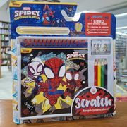 Spidey Sorprendentes Amigos (1 Libro + 6 Lapices Para Colorear + 1 Palill