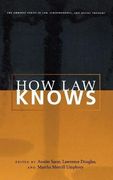 How law Knows (The Amherst Series in Law, Jurisprudence) (en Inglés)