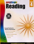 Spectrum Reading Workbook, Grade 4 (en Inglés)