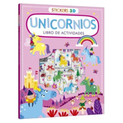 Unicornios. Libro de Actividades + Stickers 3D