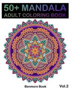 50+ Mandala: Adult Coloring Book 50 Mandala Images Stress Management Coloring Book For Relaxation, Meditation, Happiness and Relief (en Inglés)