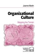 organizational culture,mapping the terrain