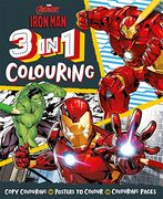 Marvel Avengers Iron Man: 3 in 1 Colouring (en Inglés)