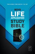 Boys Life Application Study Bible Nlt, Tutone (Leatherlike, Neon