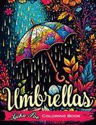 Umbrellas: A Fun and Relaxing Coloring Book for All Ages