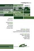 Evidence-Based Parent Education Programmes to Promote Positive Parenting: A Special Issue of the European Journal of Developmental Psychology (en Inglés)